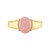 Anello in argento con Opale Rosa