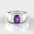 Anello in argento con Quarzo Azur