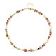 Fancy Beryl Silver Necklace