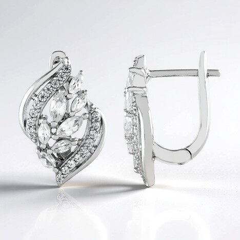 Orecchini in argento con Zircone