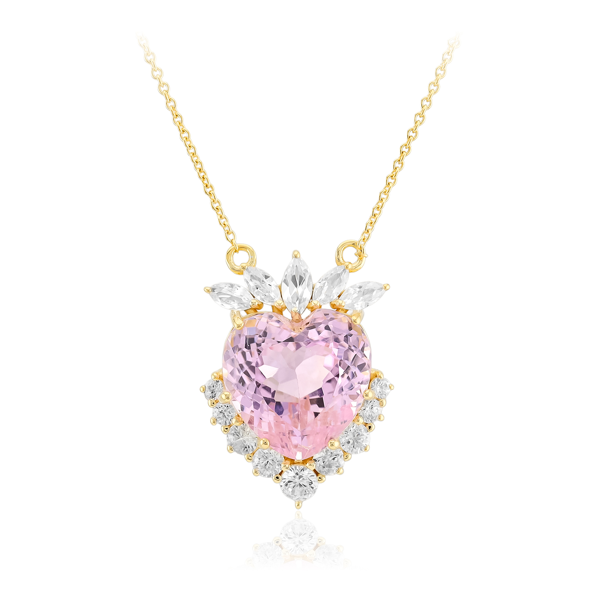 アクセサリー punai Kunzite Silver Necklace-2298XZ | Juwelo