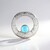Ciondolo in argento con Turchese Sleeping Beauty (MONOSONO COLLECTION)