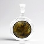 Ciondolo in argento con Labradorite