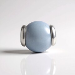 Ciondolo in argento con Angelite Blu (MONOSONO COLLECTION)