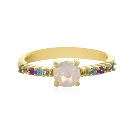 Bague en argent et Opale Welo