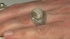 Anillo en plata con Piedra de fuego (dagen)