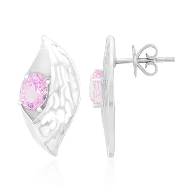 Kunzit-Silberohrringe (Pallanova)