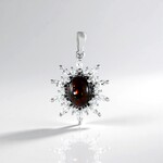 Ciondolo in argento con Opale Mezezo