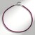 Collana in argento con Granato Magenta