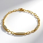 Bracciale in oro con Diamante SI1 (H) (CIRARI)