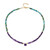 Collar en plata con Amatista de Zambia
