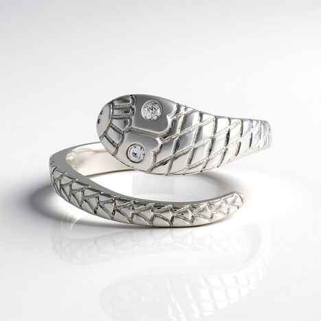 Anello in argento con Zircone