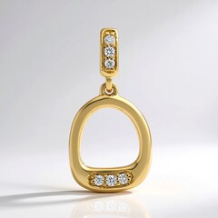 Ciondolo in oro con Diamante SI1 (G) (Annette)