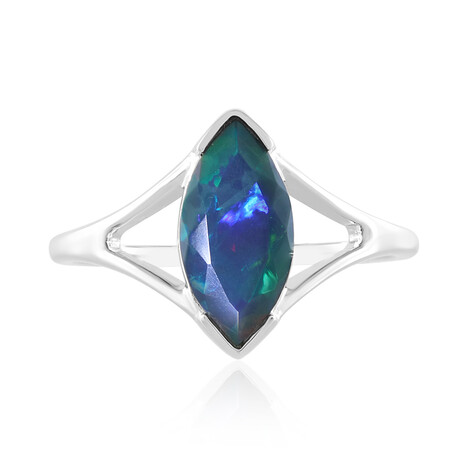 Anillo en plata con Ópalo de Mezezo