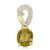 Kupfer-Turmalin-Goldanhänger