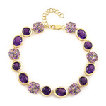 Amethyst-Silberarmband (KM by Juwelo)