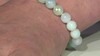 Armband met groene agaten (Adela Silber)