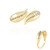 Zilveren ring met I2 Champagne Diamanten (de Melo)