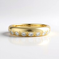 Pierścionek ze złota - Diament IF (G) (de Melo Gold)