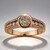 Anello in oro con Diamante Rose de France SI1 di Argyle (Annette)