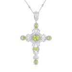 Peridot Silver Necklace (Dallas Prince Designs)