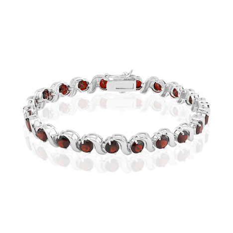 Bracciale in argento con Granato