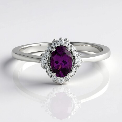 Anello in argento con Umbalite