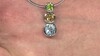 Colgante en plata con Topacio azul cielo (MONOSONO COLLECTION)