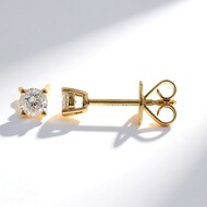 Orecchini in oro con Diamante SI1 (H) (CIRARI)
