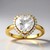 Anello in argento con Topazio Bianco