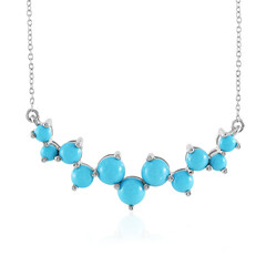 Collier en argent et Turquoise Sleeping Beauty (Faszination Türkis)