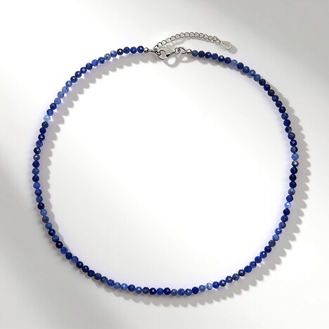 Collana in argento con Sodalite