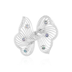 Ciondolo in argento con Opale di Welo