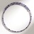Collana rigida in acciaio con Tanzanite (Riya)