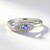 Anello in argento con Tanzanite