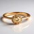 Anello in oro con Diamante Rose de France VS1 di Argyle (Annette)