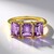 Anello in argento con Quarzo Azur
