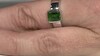 Anillo en plata con Diópsido de Rusia