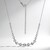 Collana in argento con Topazio Bianco (Adela Silber)
