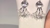 Pendientes en plata con Cuarzo blanco (TPC)