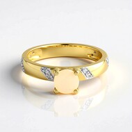 Welo-Opal-Silberring