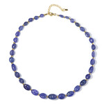 Tanzanite Silver Necklace