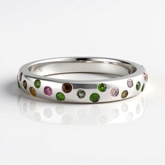 Anello in argento con Tormalina