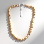 Collana in argento con Perla d'Acqua Dolce Pesca (TPC)