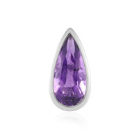 Ciondolo in argento con Ametista Siberiana (de Melo)