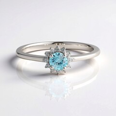 Anello in argento con Zircone Ratanakiri