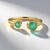 Anello in oro con Smeraldo Russo (de Melo Gold)