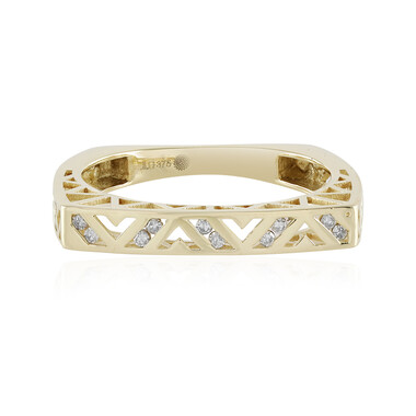 I2 (I) Diamant-Goldring (Ornaments by de Melo)