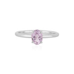 Anello in argento con Kunzite