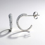 Orecchini in argento con Zircone